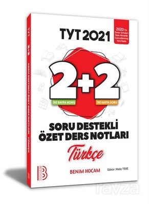 2021 YKS TYT Türkçe 2+2 Soru Destekli Özet Ders Notları - 1