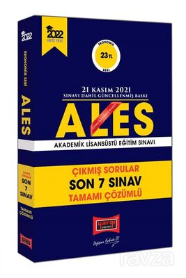 2022 ALES Ekonomik Seri Tamamı Çözümlü Son 7 Sınav Çıkmış Sorular - 1