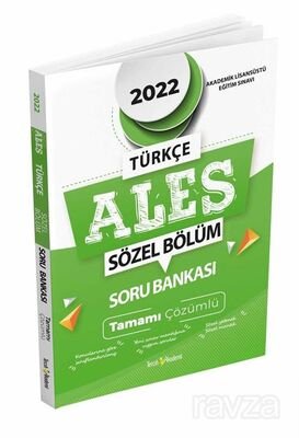 2022 ALES Türkçe Tamamı Çözümlü Soru Bankası - 1