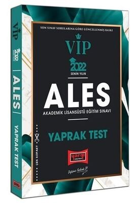 2022 ALES VIP Yaprak Test - 1