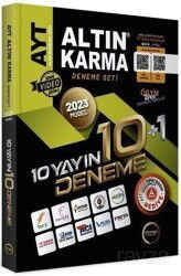 2022 AYT 10+1 Deneme Seti Video Çözümlü - Altın Karma Yayınları