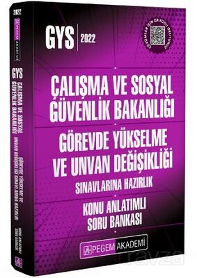 2022 Çalışma ve Sosyal Güvenlik Bakanlığı GYS Konu Anlatımlı Soru Bankası - 1