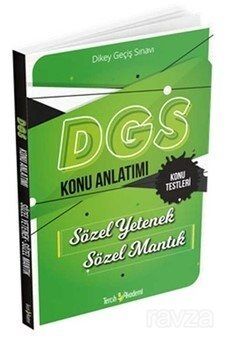 2022 DGS Konu Anlatımı Sözel Yetenek Sözel Mantık - 1