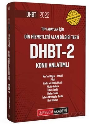 2022 Din Hizmetleri Alan Bilgisi Testi DHBT-2 Konu Anlatımlı - 1