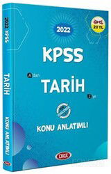 2022 KPSS A'dan Z'ye Tarih Konu Anlatımlı - Data Yayınları