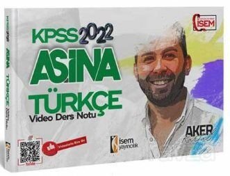 2022 KPSS Aşina Türkçe Video Ders Notu - 1