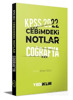 2022 KPSS Cebimdeki Notlar Coğrafya Kitapçığı - 1