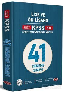 2022 KPSS Lise Ön Lisans 41 Deneme Sınavı - 1