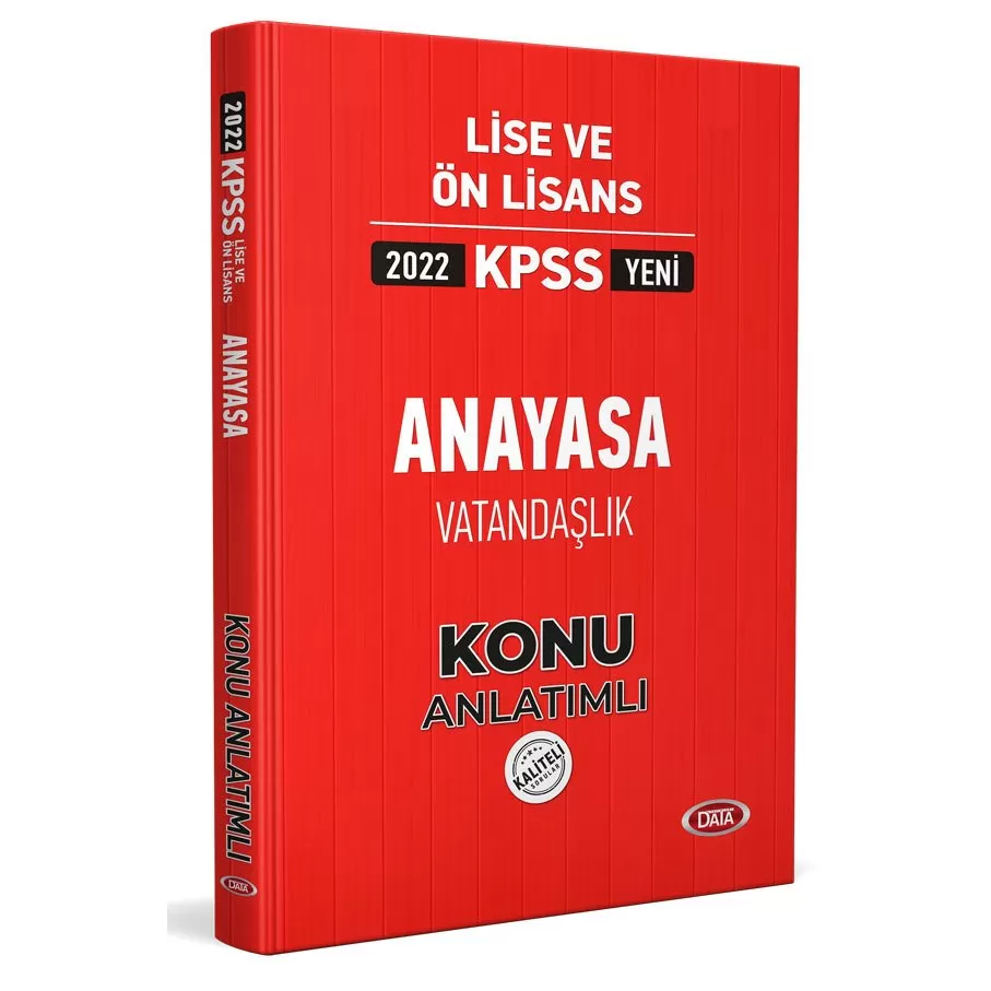 2022 KPSS Lise - Ön Lisans Anayasa Vatandaşlık Konu Anlatımlı - 1