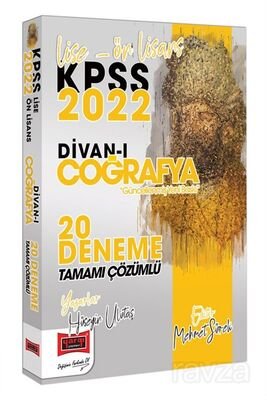 2022 KPSS Lise Ön Lisans Divanı Coğrafya Tamamı Çözümlü 20 Deneme - 1