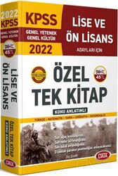 2022 KPSS Lise ve Ön Lisans Konu Anlatımlı Tek Kitap - Data Yayınları
