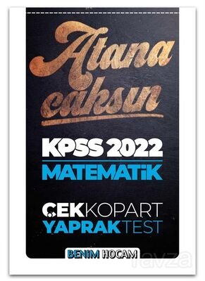 2022 KPSS Matematik Çek Kopart Yaprak Test - 1