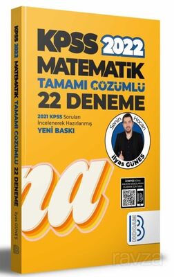 2022 KPSS Matematik Tamamı Çözümlü 22 Deneme - 1