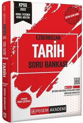 2022 KPSS Tarih Ezberbozan Soru Bankası Video Çözümlü - 1