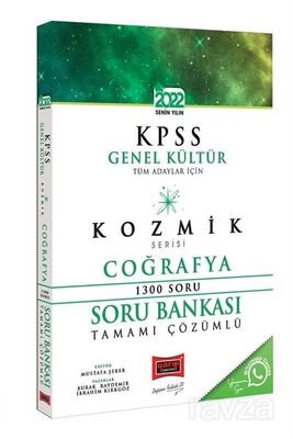 2022 KPSS Tüm Adaylar İçin Genel Kültür Kozmik Serisi Tamamı Çözümlü Coğrafya Soru Bankası - 1