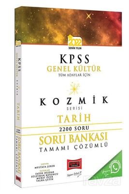 2022 KPSS Tüm Adaylar İçin Genel Kültür Kozmik Serisi Tamamı Çözümlü Tarih Soru Bankası - 1