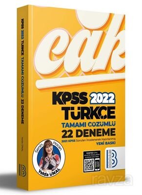 2022 KPSS Türkçe Tamamı Çözümlü 22 Deneme - 1
