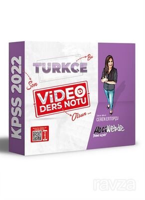 2022 KPSS Türkçe Video Ders Notu - 1