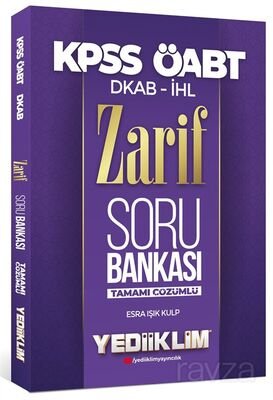 2022 ÖABT DKAP İHL Zarif Tamamı Çözümlü Soru Bankası - 1