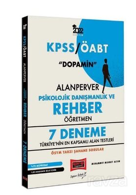 2022 ÖABT Dopamin Alan Perver Psikolojik Danışmanlık ve Rehber Öğretmen 7 Deneme - 1