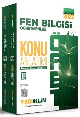 2022 ÖABT Fen Bilgisi Öğretmenliği Konu Anlatımlı Modüler Set (2 Cilt) - 1