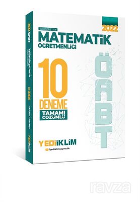 2022 ÖABT İlköğretim Matematik Öğretmenliği Tamamı Çözümlü 10 Deneme - 1