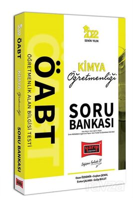 2022 ÖABT Kimya Öğretmenliği Soru Bankası - 1