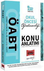 2022 ÖABT Okul Öncesi Öğretmenliği Konu Anlatımı - Yargı Yayınevi (Ankara)