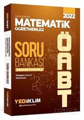 2022 ÖABT Ortaöğretim Matematik Öğretmenliği Tamamı Çözümlü Soru Bankası - 1