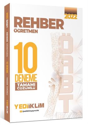 2022 ÖABT Rehber Öğretmen Tamamı Çözümlü 10 Deneme - 1