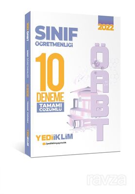 2022 ÖABT Sınıf Öğretmenliği Tamamı Çözümlü 10 Deneme - 1