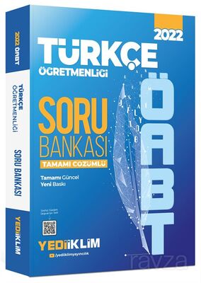 2022 ÖABT Türkçe Öğretmenliği Tamamı Çözümlü Soru Bankası - 1