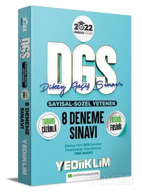 2022 Prestij Serisi DGS Tamamı Çözümlü 8 Fasikül Deneme - 1