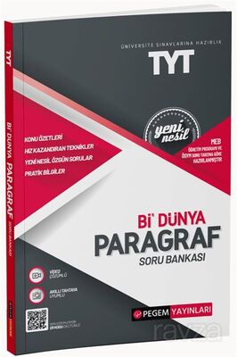 2022 Üniversite Sınavlarına Hazırlık TYT Bi' Dünya Paragraf Soru Bankası - 1