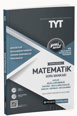 2022 Üniversite Sınavlarına Hazırlık TYT Tamamı Çözümlü Matematik Soru Bankası - 1