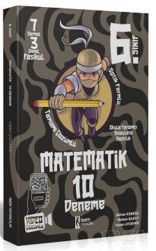 2023 6. Sınıf Matematik 10 Deneme - 1