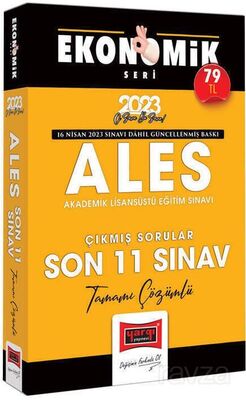 2023 ALES Ekonomik Seri Tamamı Çözümlü Son 11 Sınav Çıkmış Sorular - 1