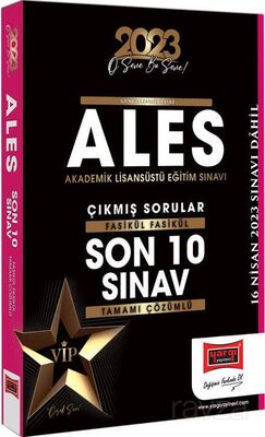 2023 ALES Fasikül Fasikül Tamamı Çözümlü Son 10 Sınav Çıkmış Sorular (16 Nisan 2023 Sınavı Dahil) - 1