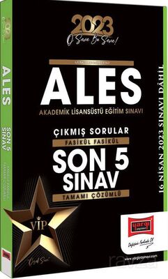 2023 ALES Fasikül Fasikül Tamamı Çözümlü Son 5 Sınav Çıkmış Sorular (16 Nisan 1023 Sınavı Dahil) - 1