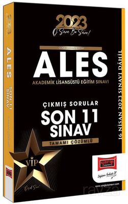 2023 ALES Tamamı Çözümlü Son 11 Sınav Çıkmış Sorular (16 Nisan 2023 Sınavı Dahil) - 1