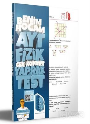 2023 AYT Fizik Çek Kopar Yaprak Test - 1