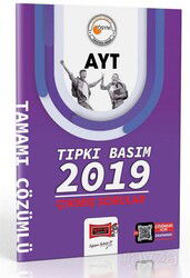 2023 AYT Tıpkı Basım 2019 Çıkmış Sorular - Yargı Yayınevi (Ankara)