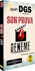 2023 DGS Son Prova 4 Çözümlü Deneme - Tasarı Yayıncılık