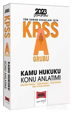 2023 KPSS A Grubu Kamu Hukuku Konu Anlatımı - 1