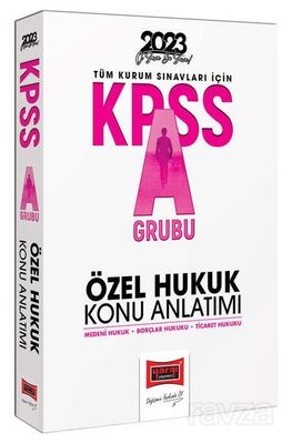 2023 KPSS A Grubu Özel Hukuk Konu Anlatımı - 1