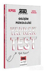 2023 KPSS Eğitim Bilimleri Gelişim Psikolojisi Yaprak Test - Yargı Yayınevi (Ankara)
