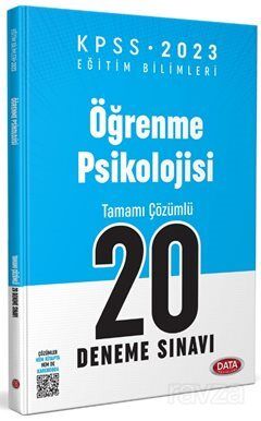 2023 KPSS Eğitim Bilimleri Öğrenme Psikolojisi Tamamı Çözümlü 20 Deneme Sınavı - 1