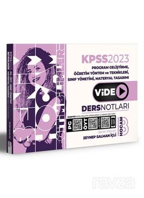2023 KPSS Eğitim Bilimleri Program Geliştirme Öğretim Yöntem ve Teknikleri Video Ders Notları - 1