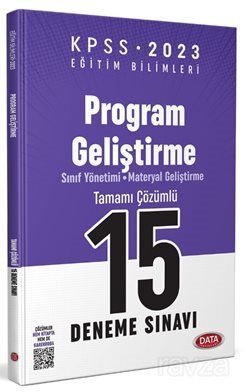 2023 KPSS Eğitim Bilimleri Program Geliştirme Tamamı Çözümlü 15 Deneme Sınavı - 1