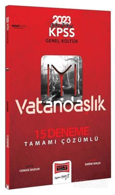 2023 KPSS Genel Kültür Hedef IYI Serisi Vatandaşlık Tamamı Çözümlü 15 Deneme - 1